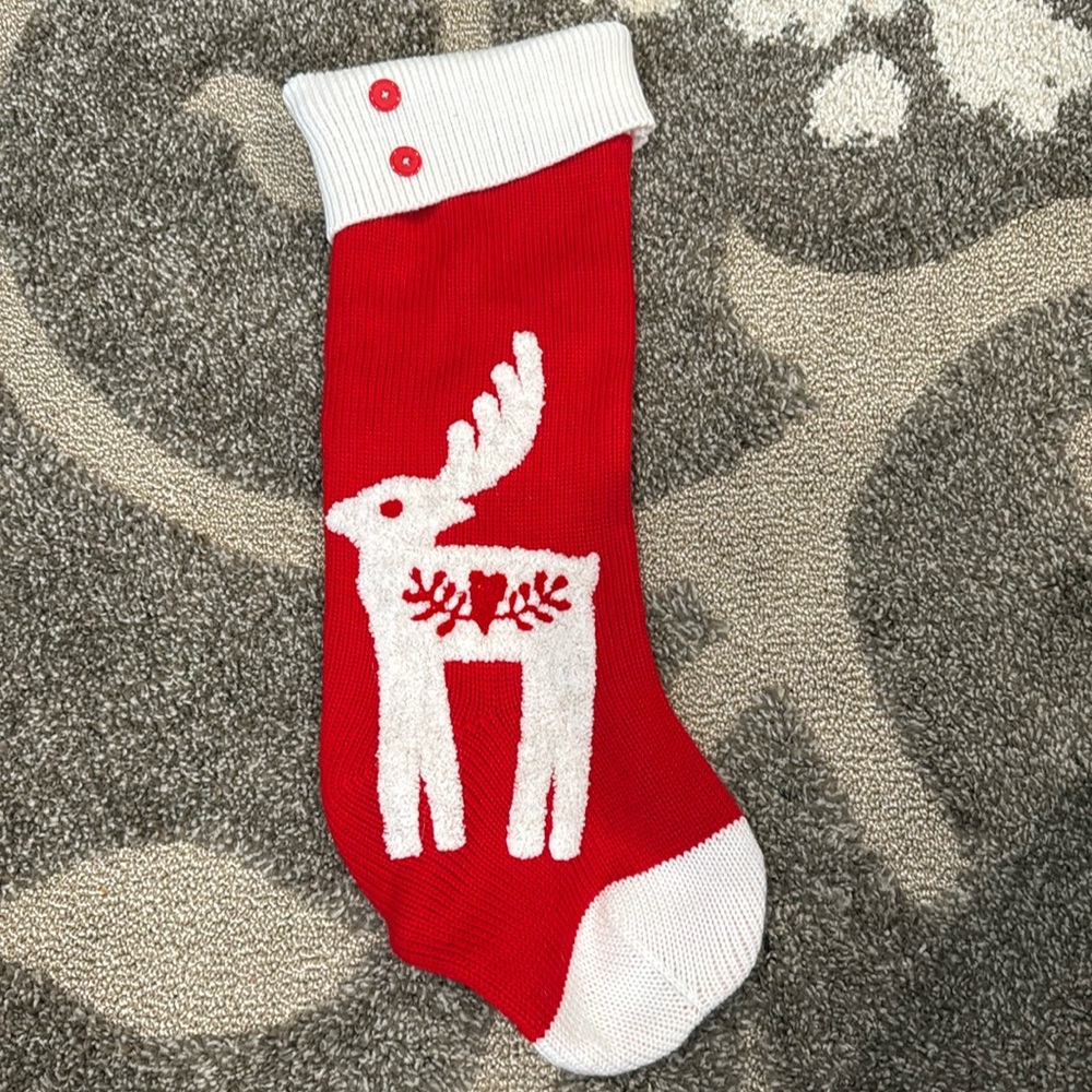 XXL Vintage Jumbo Christmas Stocking.